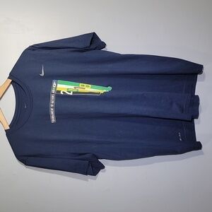 NIKE KC Tournament of Nations Navy Dri Fit Short Sleeve Shirt